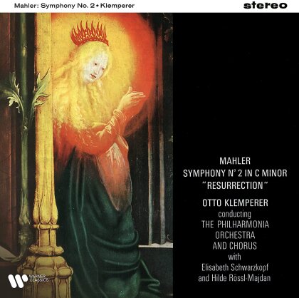 Gustav Mahler (1860-1911), Otto Klemperer, Elisabeth Schwarzkopf, Hilde R&ouml;ssel-Madjan & Philharmonia Orchestra - Symphony No. 2 In C Minor (2023 Reissue, Warner Classics, 2 LP)