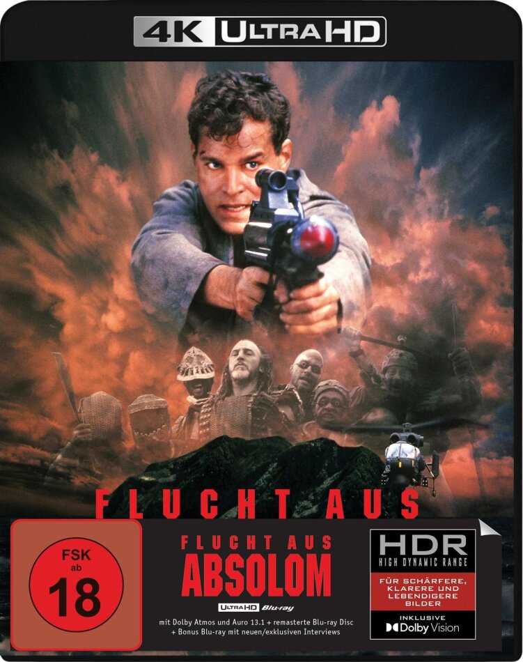 Flucht aus Absolom (1994) 4K Ultra HD + 2 Blu-rays