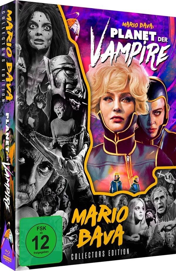 Planet der Vampire (1965) Mario Bava-Collection, Limited Edition, Mediabook, 4K Ultra HD + 2 Blu-rays