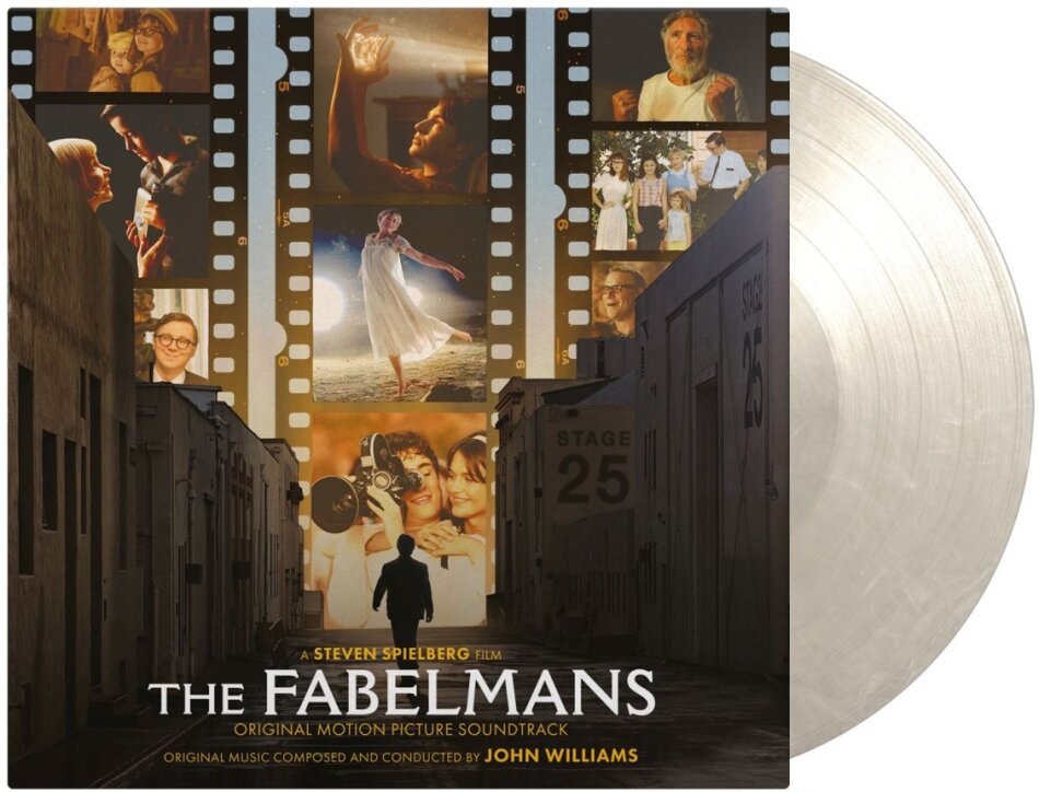 John Williams (*1932) (Komponist/Dirigent) - Fabelmans - OST 2023 Reissue, Music On Vinyl, Limited to 1000 Copies, Snow White Marbled Vinyl, LP