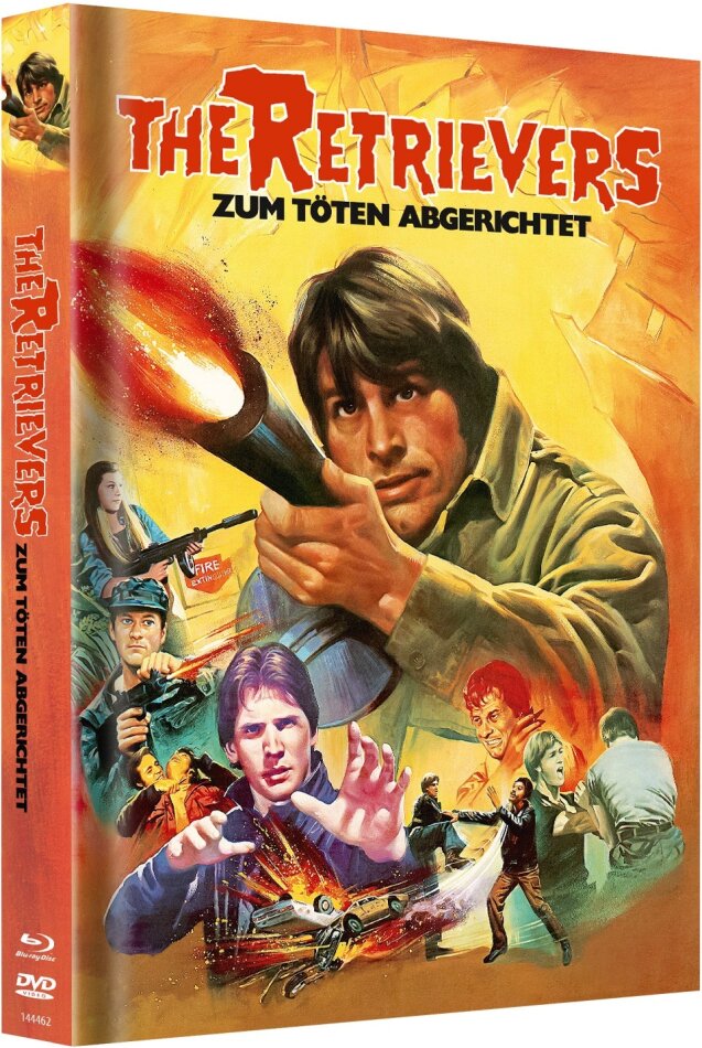 The Retrievers - Zum töten abgerichtet (1982) Cover A, Limited Edition, Mediabook, Blu-ray + DVD