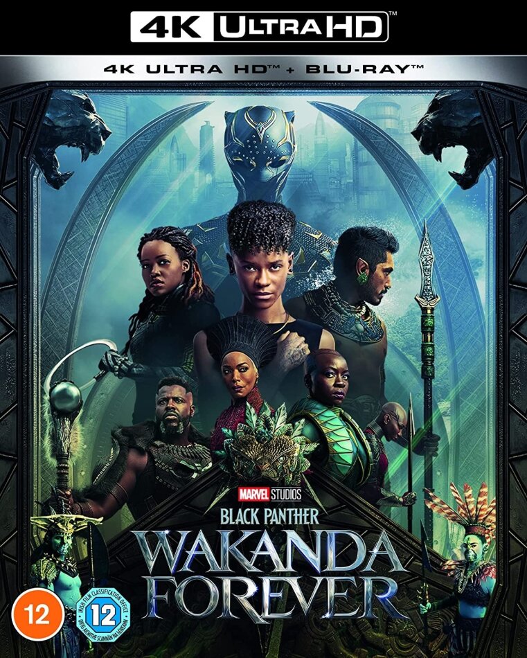Black Panther: Wakanda Forever - Black Panther 2 (2022) 4K Ultra HD + Blu-ray