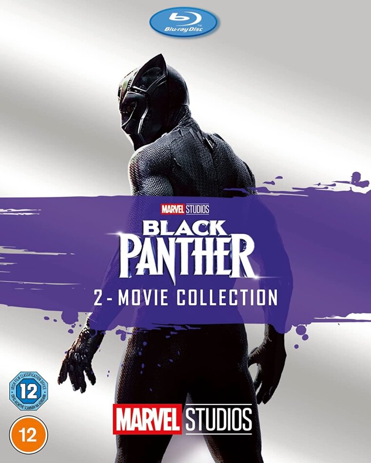 Black Panther 1+2 - 2-Movie Collection (2022) 2 Blu-rays