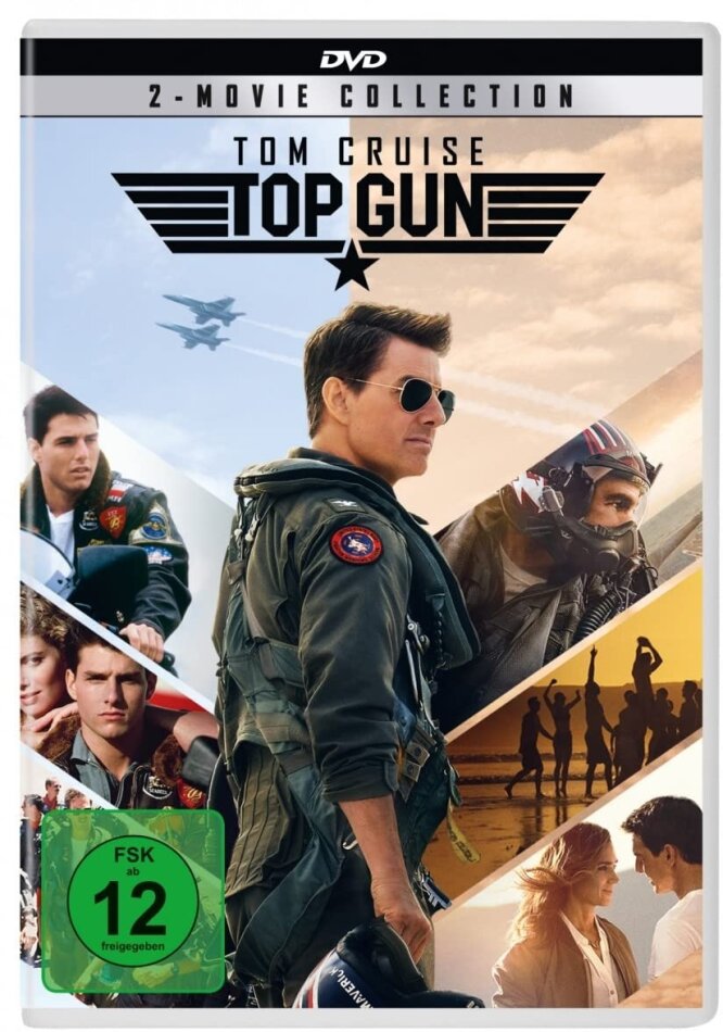 Top Gun (1986) / Top Gun: Maverick (2022) 2 DVDs