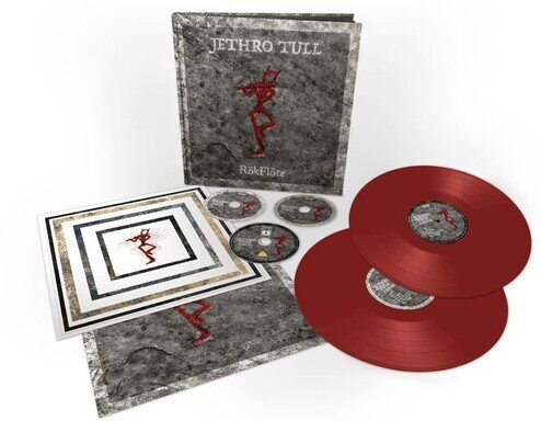 Jethro Tull - RökFlöte Boxset, Artbook, Édition Limitée, Dark Red Vinyl, 2 LP + 2 CD + Blu-ray