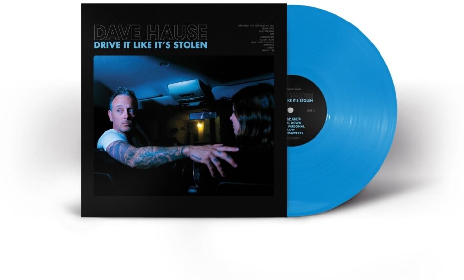 Dave Hause - Drive It Like It's Stolen Blue Vinyl, LP
