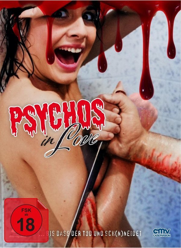 Psychos in Love (1987) Cover A, Limited Edition, Mediabook, Neuauflage, Blu-ray + DVD