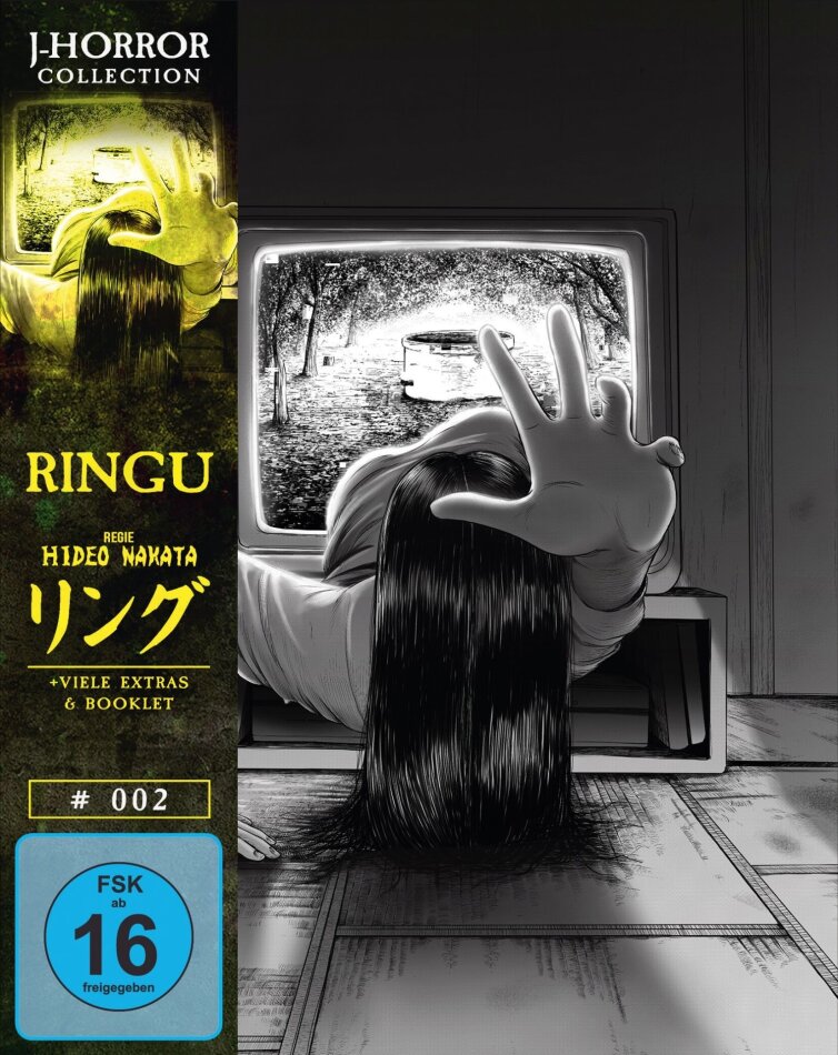 Ringu (1998) J-Horror Collection, Limited Edition, Mediabook, 4K Ultra HD + Blu-ray