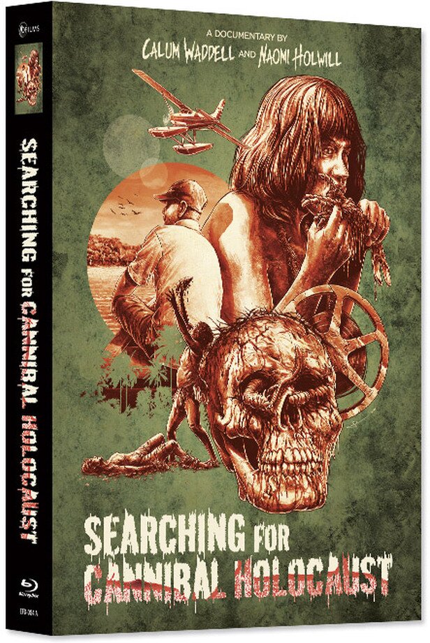 Searching for Cannibal Holocaust (2021) Cover B, Limited Edition, Mediabook, Blu-ray + DVD