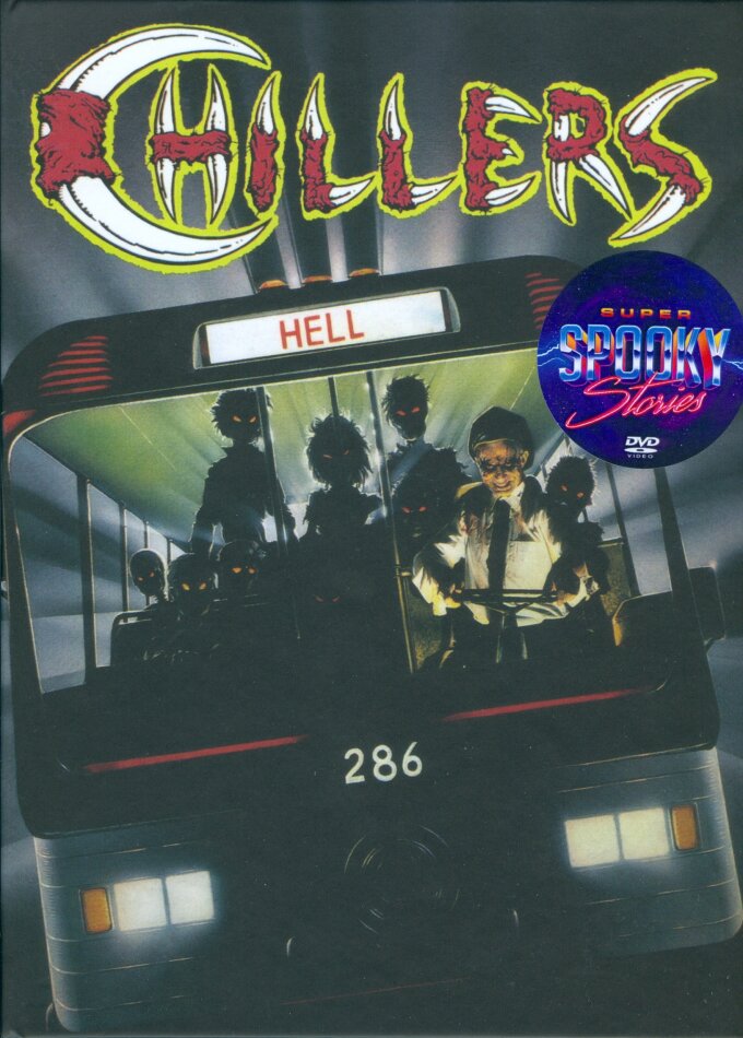 Chillers (1988) Cover A, Super Spooky Stories, Limited Edition, Mediabook, Remastered, 2 DVDs