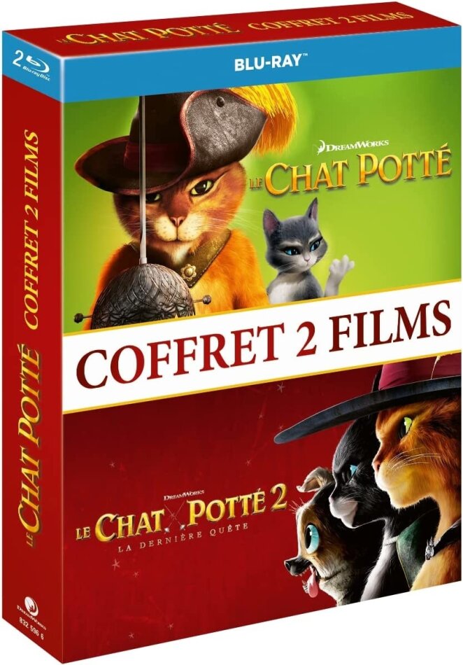Le Chat Potté (2011) / Le Chat Potté 2 (2022) 2 Blu-ray