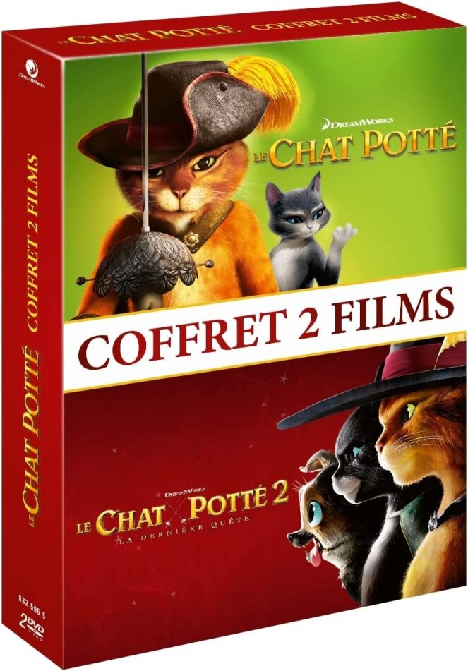 Le Chat Potté (2011) / Le Chat Potté 2 (2022) 2 DVD