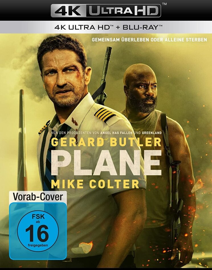 Plane (2023) 4K Ultra HD + Blu-ray
