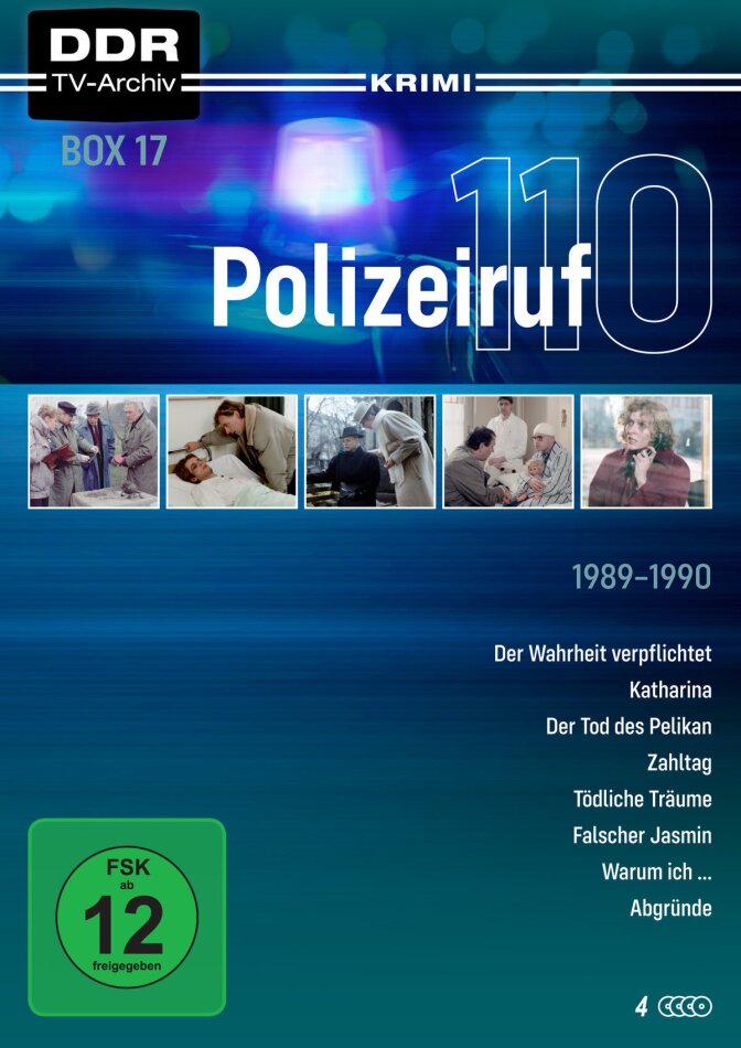 Polizeiruf 110 - Box 17 DDR TV-Archiv, Neuauflage, 4 DVDs