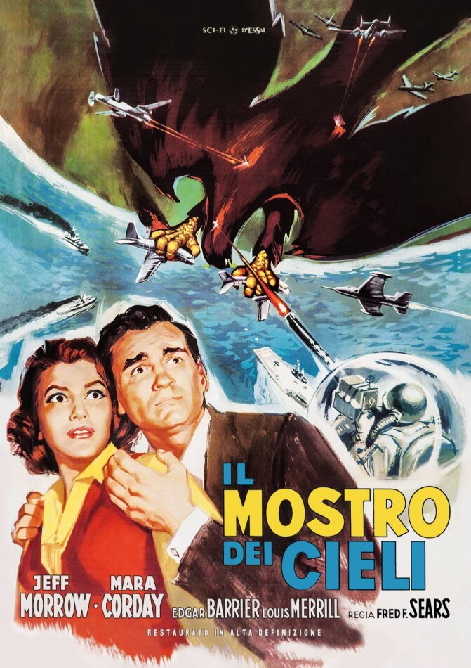 Il mostro dei cieli (1957) Sci-Fi d'Essai, s/w, Restaurierte Fassung
