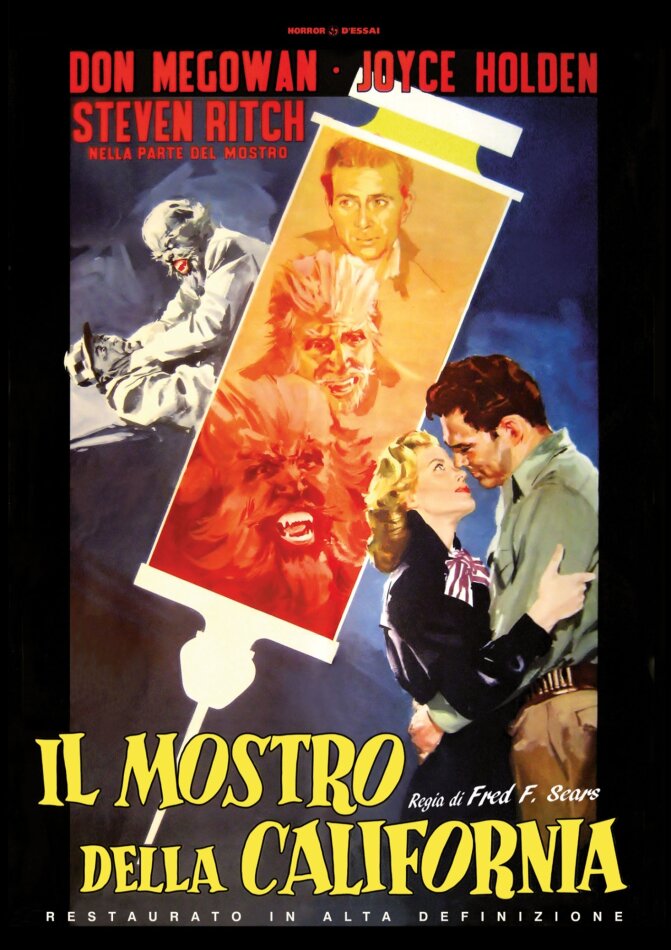 Il mostro della California (1956) Horror d'Essai, b/w, Restored