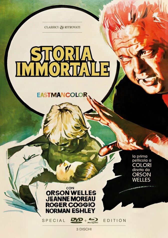 Storia immortale (1968) Classici Ritrovati, Special Edition, Blu-ray + 2 DVDs