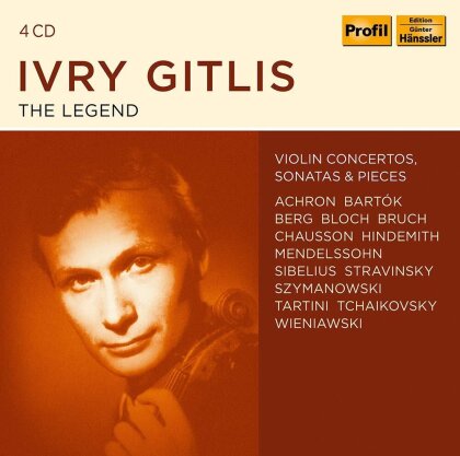 Ivry Gitlis - Ivry Gitlis - The Legend (4 CD)