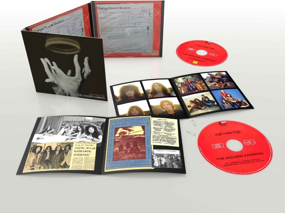 Golden Earring - Eight Miles High 2023 Reissue, Red Bullet, Version Remasterisée, CD + DVD