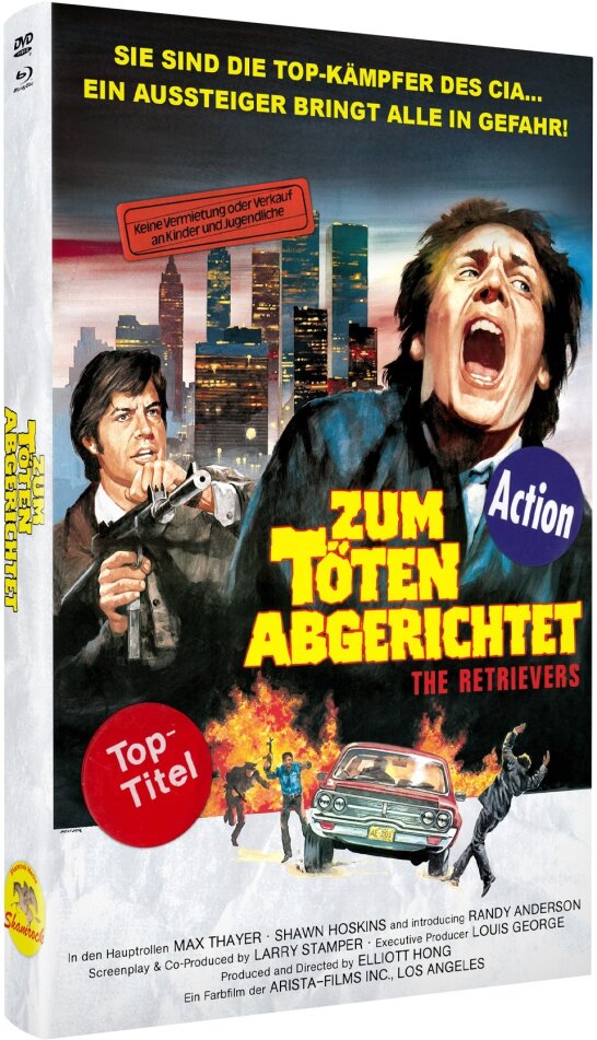 Zum töten abgerichtet - The Retrievers (1982) Hartbox, Cover B, Limited Edition, Blu-ray + DVD