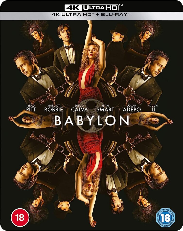 Babylon (2022) Limited Edition, Steelbook, 4K Ultra HD + 2 Blu-rays