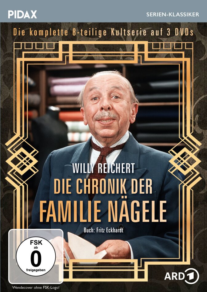 Die Chronik der Familie Nägele - Die komplette Serie Pidax Serien-Klassiker, 3 DVDs