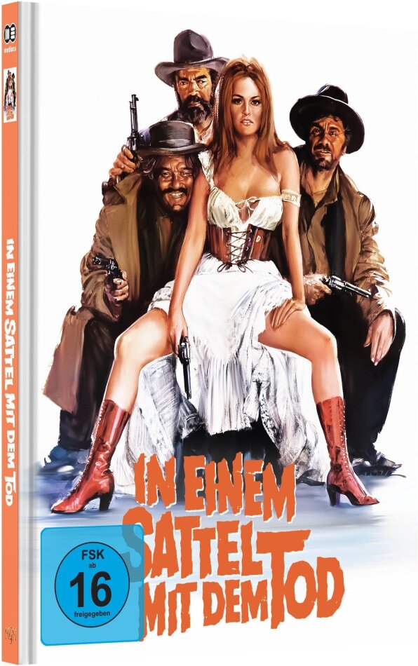 In einem Sattel mit dem Tod (1971) Cover B, Limited Edition, Mediabook, Blu-ray + DVD