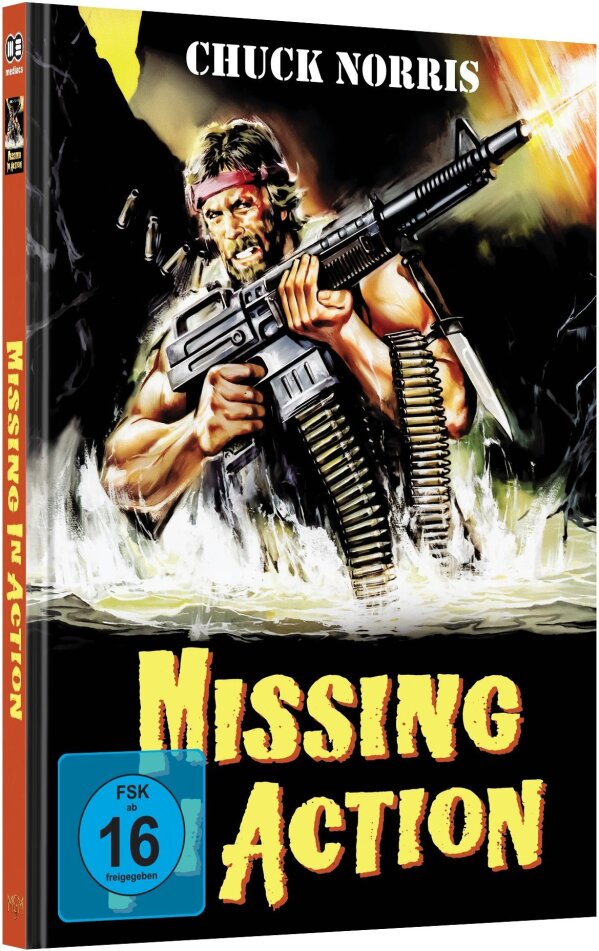 Missing in Action (1984) Cover A, Limited Edition, Mediabook, Blu-ray + DVD