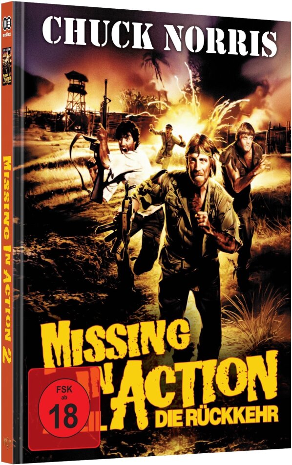 Missing in Action 2 - Die Rückkehr (1985) Cover B, Limited Edition, Mediabook, Blu-ray + DVD