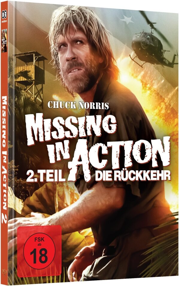 Missing in Action 2 - Die Rückkehr (1985) Cover C, Limited Edition, Mediabook, Blu-ray + DVD