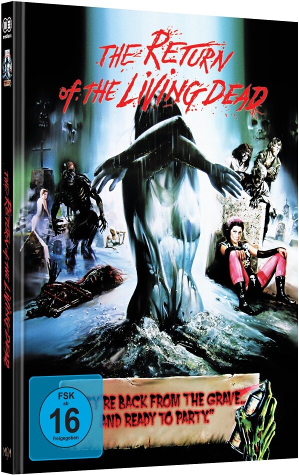 The Return of the Living Dead (1985) Cover A, Édition Limitée, Mediabook, Blu-ray + DVD