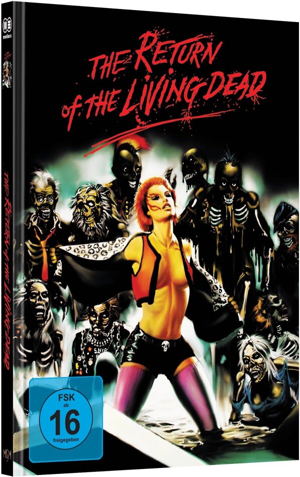 The Return of the Living Dead (1985) Cover B, Édition Limitée, Mediabook, Blu-ray + DVD