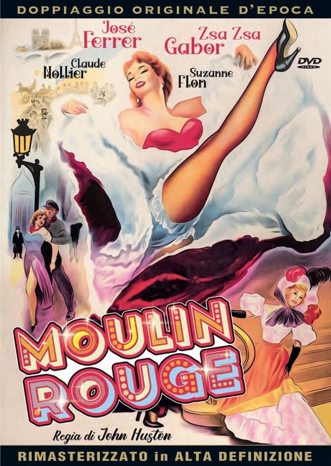 Moulin Rouge (1952) Doppiaggio Originale d'Epoca, Remastered