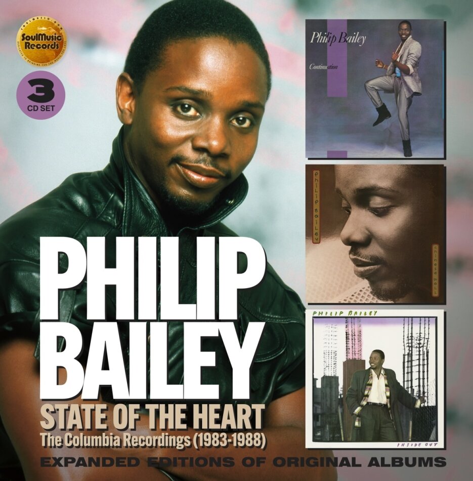 Philip Bailey - State Of The Heart: The Columbia Recordings 83-88 3 CD