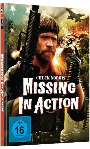 Missing in Action (1984) Cover B, Limited Edition, Mediabook, Blu-ray + DVD