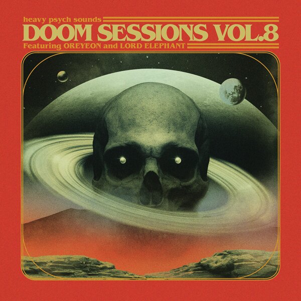 Oreyeon & Lord Elephant - Doom Sessions Vol. 8 Neon Pink Vinyl, LP