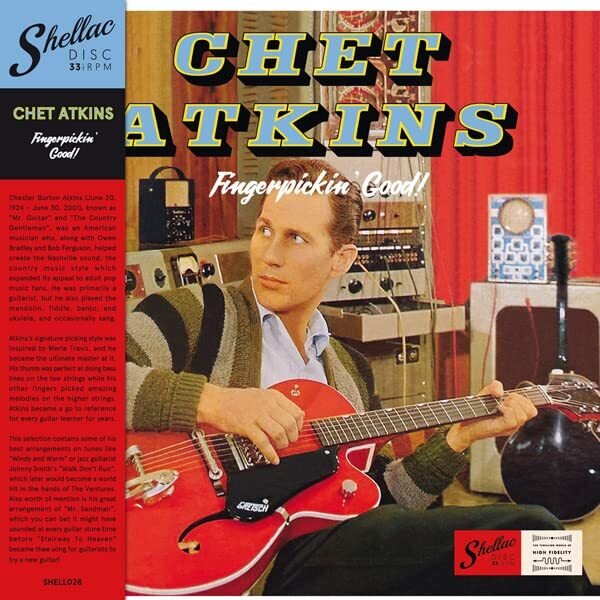 Chet Atkins - Fingerpickin' Good! Shellac Discs, LP