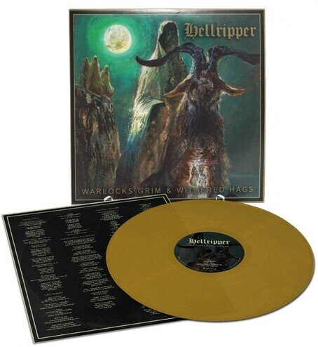 Hellripper - Warlocks Grim & Withered Hags Limited Edition, Gold Colored Vinyl, LP