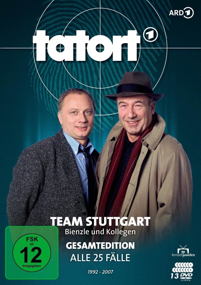 Tatort - Kommissar Bienzle - 25 Folgen Gesamtedition, 13 DVDs