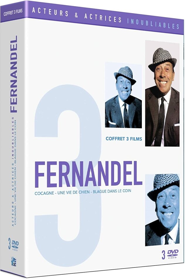 Fernandel - Cocagne / Blague dans le coin / Une vie de chien 3 DVDs