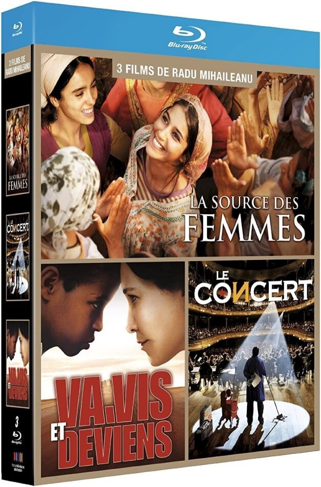 La source des femmes / Va, vis et deviens / Le concert (2012) 3 Blu-rays