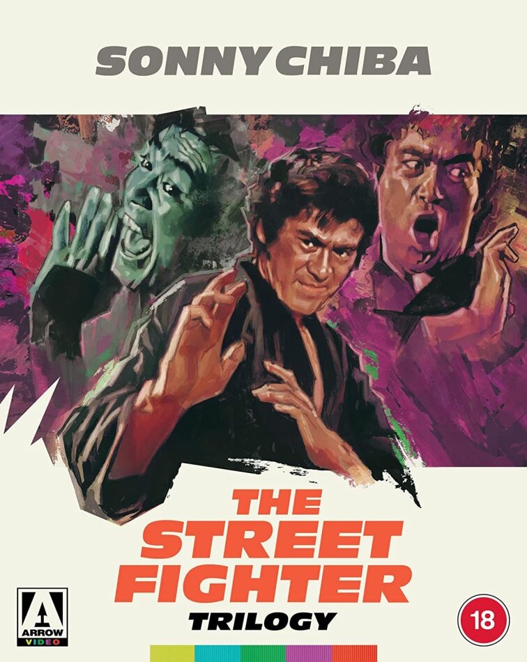 The Street Fighter Trilogy 3 Blu-rays
