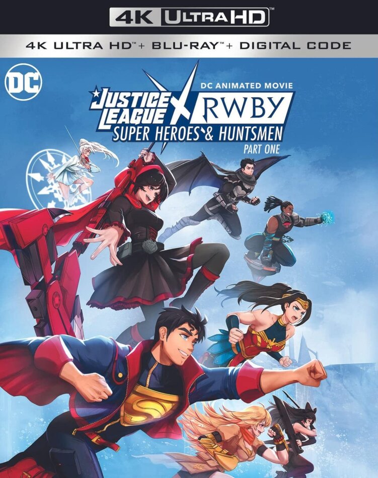 Justice League X RWBY - Super Heroes & Huntsmen - Part 1 (2023) 4K Ultra HD + Blu-ray