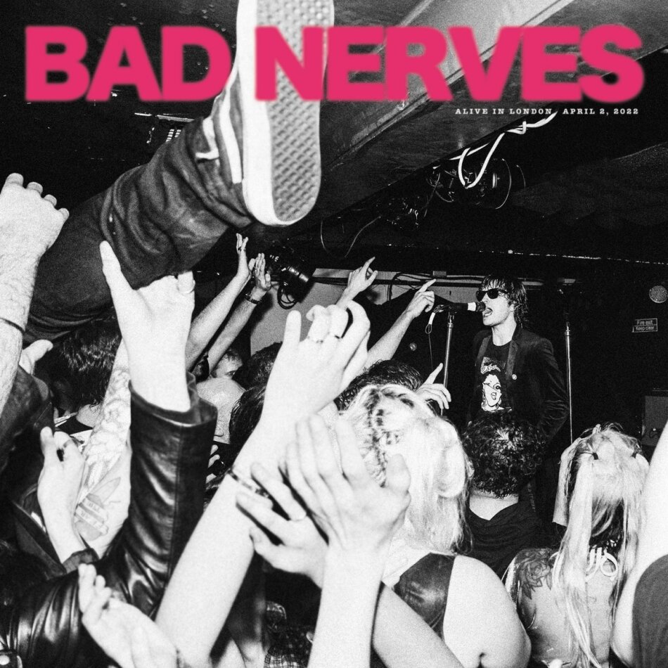 Bad Nerves - Alive In London Transparent Magenta Vinyl, 10" Maxi