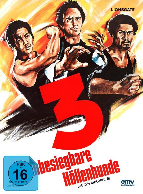 3 unbesiegbare Höllenhunde (1976) Cover C, Limited Edition, Mediabook, Blu-ray + DVD