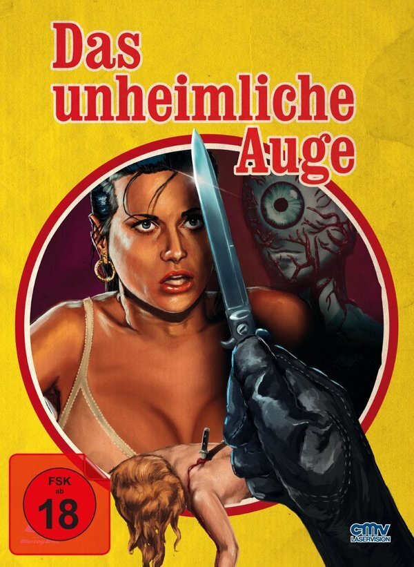 Das unheimliche Auge (1987) Cover D, Limited Edition, Mediabook, Blu-ray + DVD