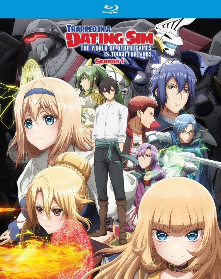 Trapped in a Dating Sim: The World of Otome Games is Tough for Mobs - Season 1 2 Blu-rays