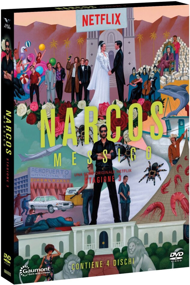 Narcos: Messico - Stagione 3 4 DVDs