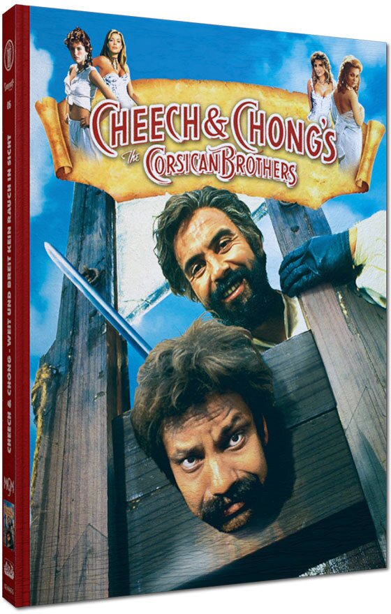 Cheech & Chong's The Corsican Brothers (1984) Cover D, Limited Edition, Mediabook, Blu-ray + DVD