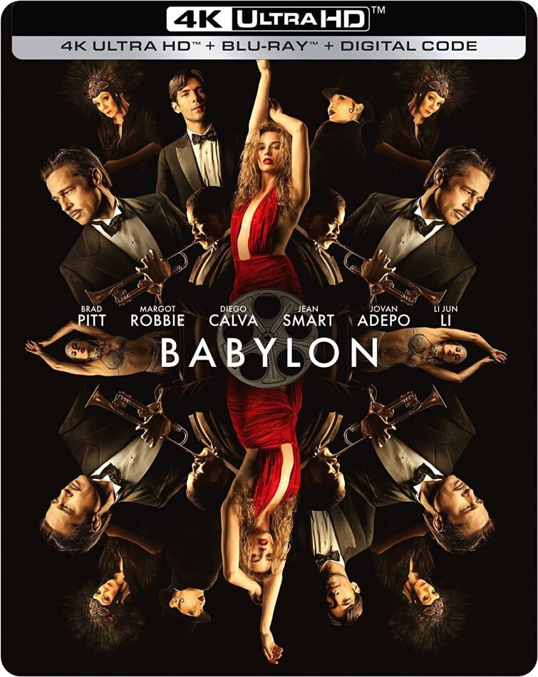 Babylon (2022) Limited Edition, Steelbook, 4K Ultra HD + Blu-ray